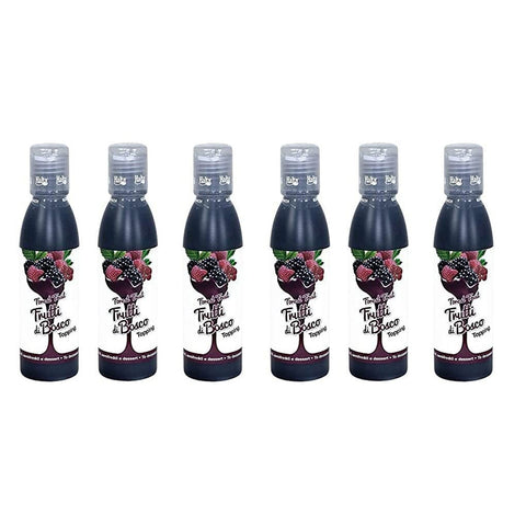 Halta Mini Topping Frutti di Bosco sauce Beeren für Desserts Kuchen Eis 6x200g Original italienisch
