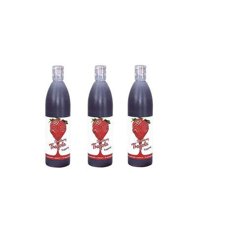 Halta Topping Fragola sauce Erdbeere 650 g für Desserts Kuchen Eis 3x Original italienisch