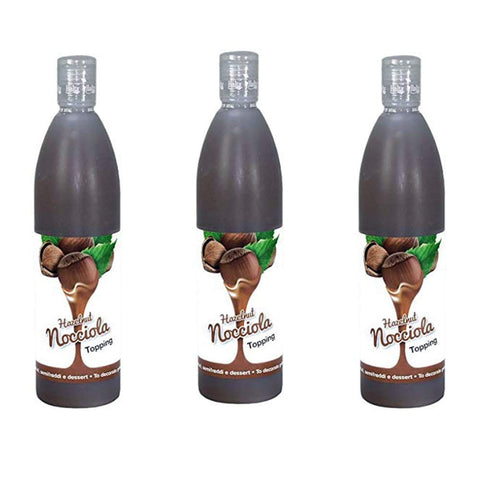 Halta Topping Nocciola sauce Haselnuss für Desserts Kuchen Eis 3x650g Original italienisch
