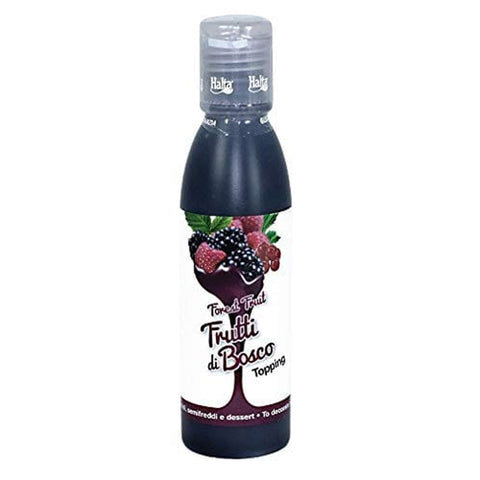 Halta Dessertsaucen Halta Mini Topping Frutti di Bosco sauce Beeren 200 g für Desserts Kuchen Eis Original italienisch 8004172040750