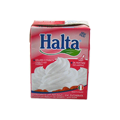 Halta Preparato per dolci da montare gia zuccherata UHT Basis für Süßigkeiten schon gesüßt Gebäckprodukt 3x200ml Original italienisch Zutat