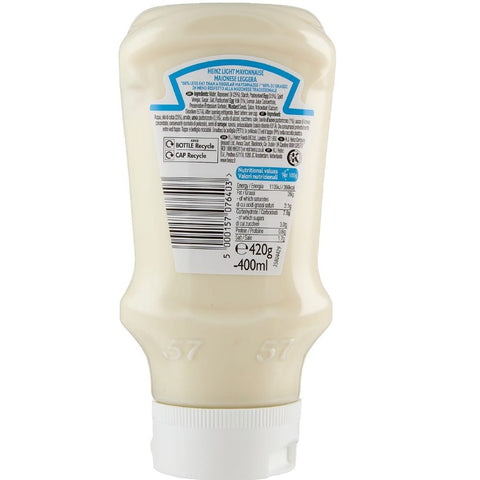 HEINZ Mayonnaise 5x Heinz Mayo Light Leichte Mayonnaise 400 ml