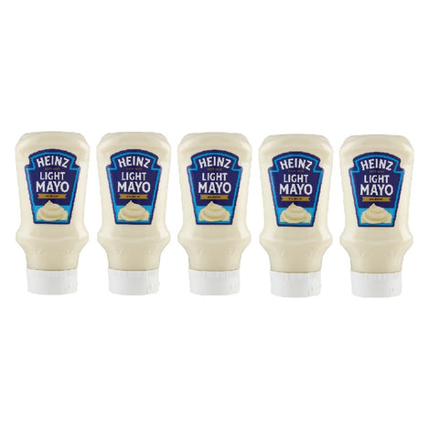 HEINZ Mayonnaise 5x Heinz Mayo Light Leichte Mayonnaise 400 ml