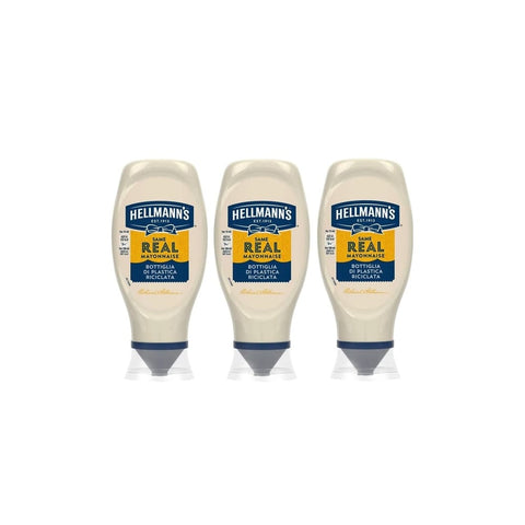 Hellmann's Mayonnaise 3x Hellmann's Maionese,Mayonnaise in Top-Down-Verpackung,430ml SONDERANGEBOT 8710908943737