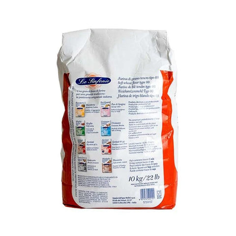 I Lievitati Koch- & Backzutaten I Lievitati Le Sinfonie Lievitati Weichweizenmehl Typ 00 Spezialmehl für Langzeitgärung Panettone und Focaccia 10 kg italienisch Original 8021274402101