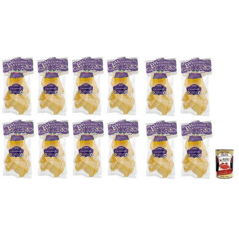 Il Vecchio Nudeln & Pasta Il Vecchio Pastificio di Gragnano Pasta Caccavelle Gragnano IGP Nudeln aus Hartweizengrieß von höchster Qualität 12x 500g italienisch Original 8033406260978