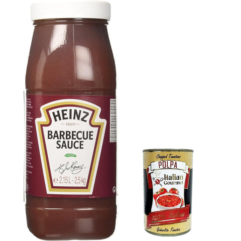 Heinz Salsa Barbecue Fusto Barbecue Sauce Fass 2,5 kg Barbequesaucen italienisch Original