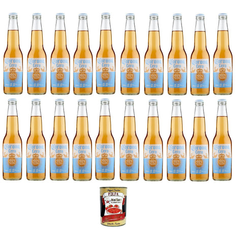Corona Cero Alkoholfreies Bier 0, 0 % vol 24x33cl Original italienisch