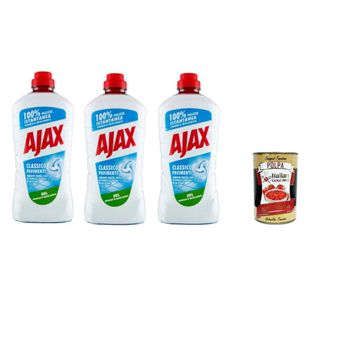 Ajax Detersivo Pavimenti Classic Bodenreiniger Hygiene und Frische 950 ml Bodenreinigung italienisch Original