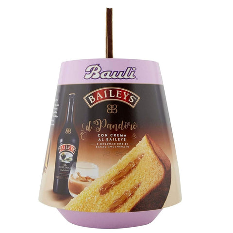 Bauli Il Pandoro Baileys mit Sahne Baileys verziert mit gesüßtem Kakao BESCHÄDIGTE VERPACKUNG 750 g italienisch Original Gebäck