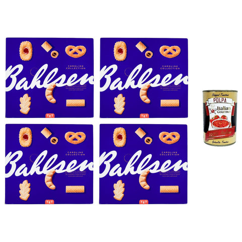 Caroline Collection Kekse Sortiert 4x322 g italienisch Original + kostenlos polpa 400 g