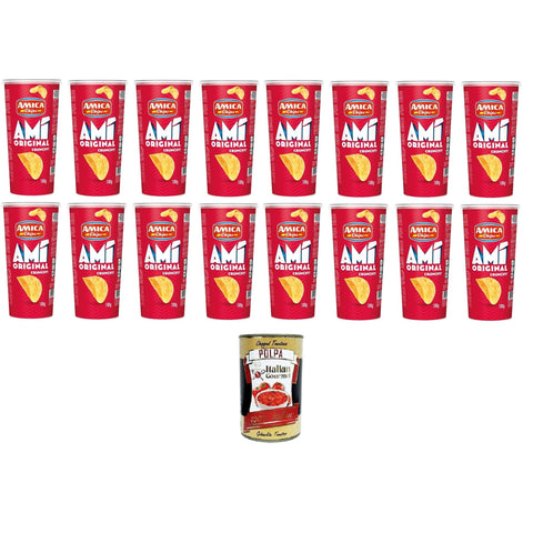 Amica Chips AMI' Crunchy Original 16x 100 gr italienisch