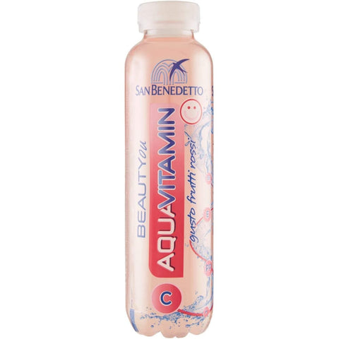 San Benedetto Eistee San Benedetto Aquavitamin BeautYou wasser mit Rote Früchte PET Flasche 40cl 12x Original italienisch 8001620015414