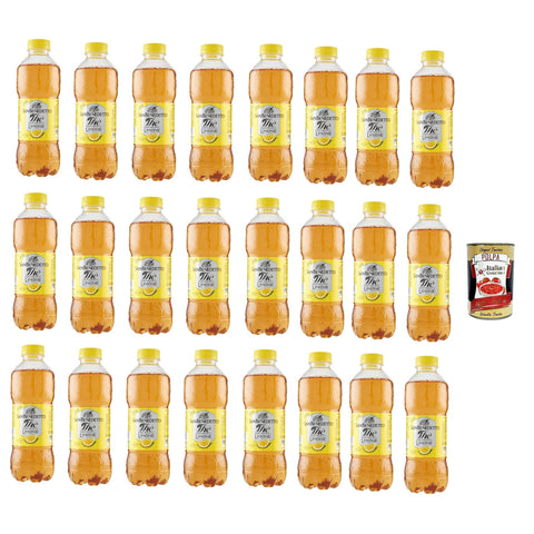 San Benedetto Thè Limone, Eistee The' Zitrone PET Einweg 24x500ml Original italienisch Getränk