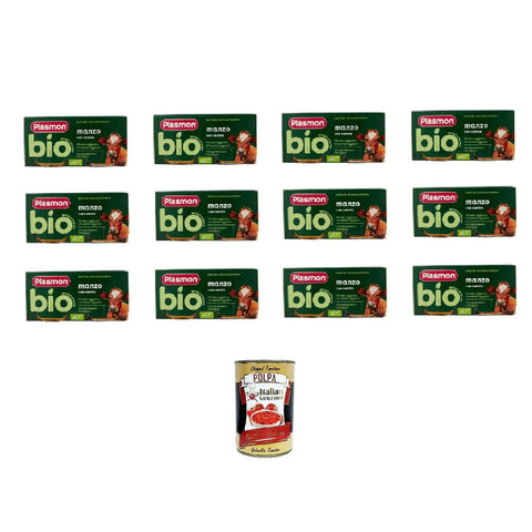 Plasmon Omogeneizzato di Manzo, Rindfleisch homogenisiert 2x80g Original italienisch Feinkost