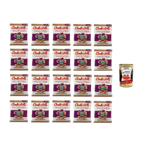 Ambrosoli Caramelle Miele e Propoli 90g, Honig - Propolis - Bonbons 20x90g inkl. Italian Gourmet polpa 400gr Original italienisch