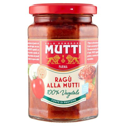 Mutti Ragù alla MUTTI-GEMÜSE-SAUCE 280gr 24x Original italienisch inkl. Italian Gourmet Pelati 400g