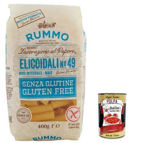 Rummo Pasta Elicoidali N49 senza Glutine, gluten 10x Original italienisch
