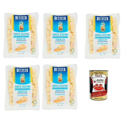 De Cecco Gnocchi di patate fresche senza Glutine, Glutenfrei, 100% Pasta Nudeln gluten 1 Stk Original italienisch
