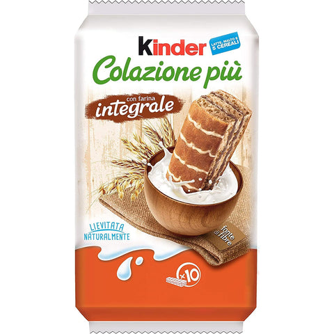 Ferrero Kinder Colazione Più Merendine, con Farina Integrale 6x 290g Original italienisch