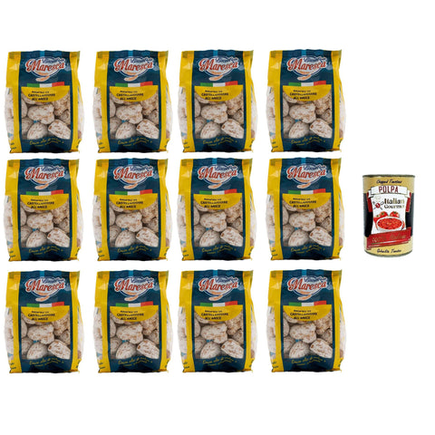 Maresca- Naspro di Castellammare all'Anice Aniskekse 12x 200gr Original italienisch inkl. Italian Gourmet Polpa di Pomodoro 400g