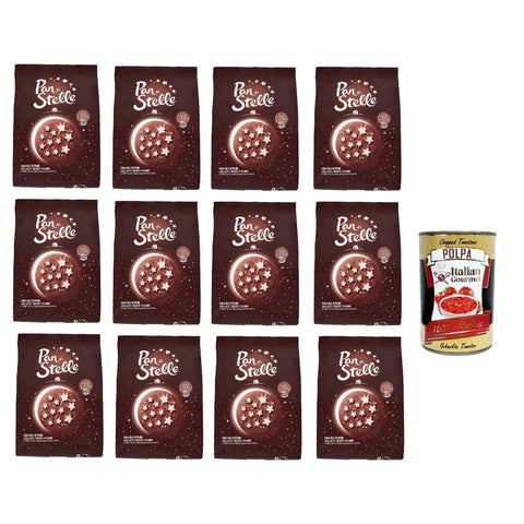 Mulino Bianco Biscotti Pan di stelle Italien kekse biscuits cookies kuchen 12x 700g inkl. Italian Gourmet polpa 400g Original italienisch