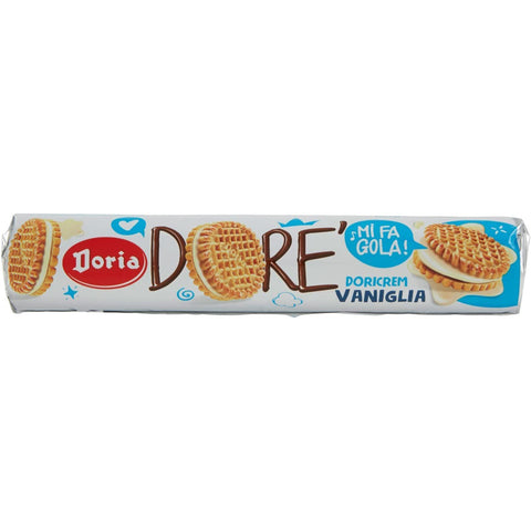 Doria Dorè Kekse mit Vanille tube snack cookies riegel 12x 150 g Original italienisch