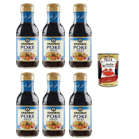Italian Gourmet Salsa Poke Poke - Sauce 6x 250ml inkl. Italian Gourmet polpa 400g Original italienisch