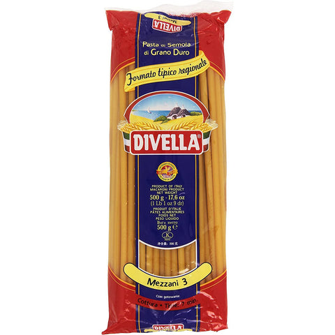 Divella Pasta 100% Italienisch Mezzani N° 3 Kochen 7 Minuten 500g 10x Original italienisch