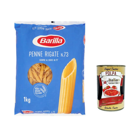 PASTA Barilla Penne rigate Nr. 73, 100% Nudeln pack 12x1kg Original italienisch Pasta