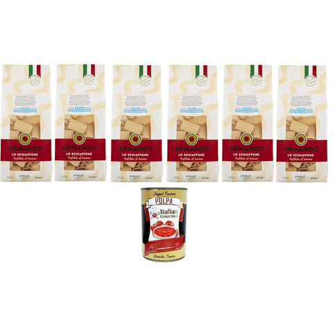 ARMANDO Il Grano Di Lo Schiaffone Italienischer Weizen Bronze gezeichnet 100% Italienische Pasta 6x500g Original italienisch
