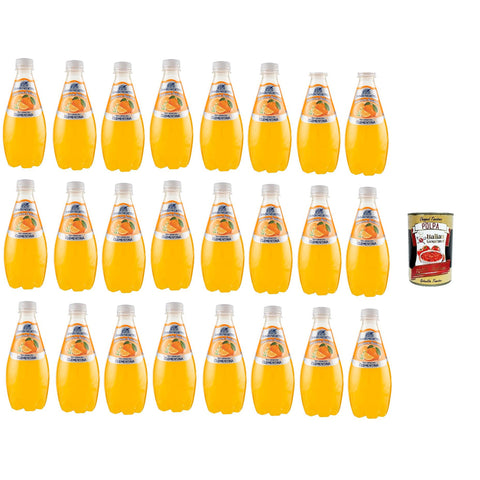 San Benedetto Prima Spremitura Clementina Passione Italiana PET Soda 100% Italienisches Getränk gasförmig Orangen 24x40cl Original italienisch
