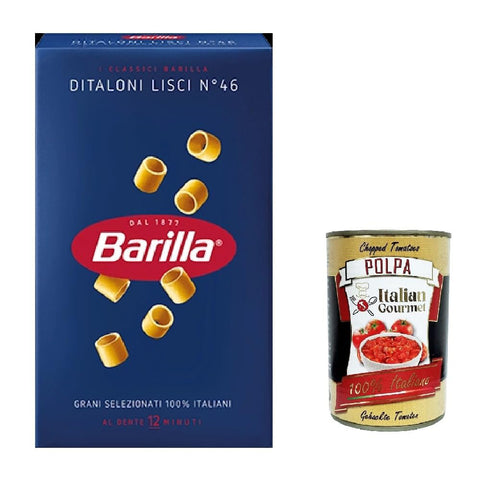 PASTA Ditaloni lisci Nr. 46 Nudeln pack 10x500g Original italienisch Pasta