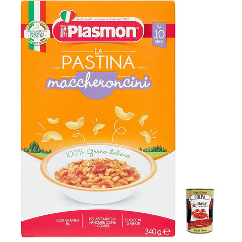 Plasmon Maccheroncini Pastina Infanzia Svezzamento Dai 10 Mesi 340 Grammi 12x Original italienisch Pasta