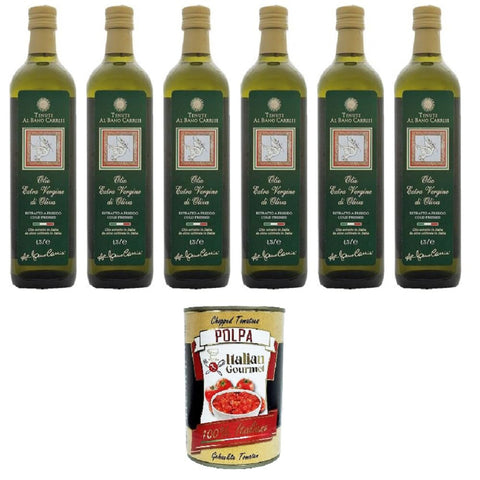 Al Bano Carrisi olio extra vergine di oliva Olivenöl extra vergine 6x75cl Original italienisch Feinkost