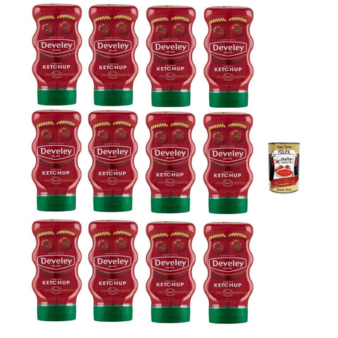Tomaten-Ketchup-Sauce Wiederverschließbare Verpackung 12x250ml Original italienisch Sauce