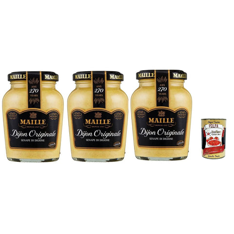 Maille Mustard Digione Originale, seinf 3x215g Original italienisch Senf