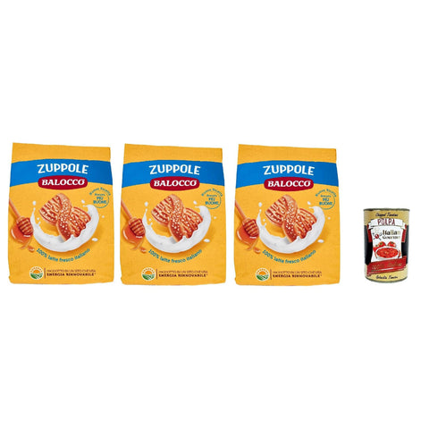 Balocco Zuppole Biscotti con latte italiano, Kekse mit italienischer Milch 3x700g Original italienisch