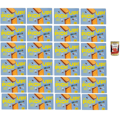 Bahlsen Pick Up Choco & Milk, Milchschokoladentafel im Doppelkeks, Packung, Jede Packung enthält 4 Kekse à 28g 24x 112g inkl. Italian Gourmet Polpa di Pomodoro 400g Dose Original italienisch