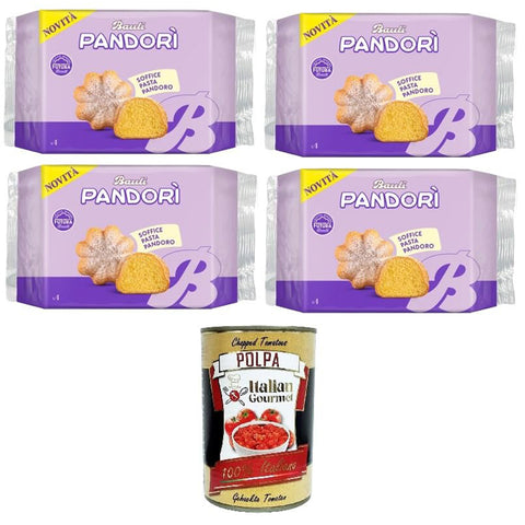 Bauli Pandori' Classico, weiche Pasta Pandoro 4x150g Original italienisch