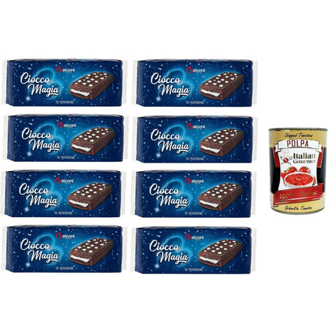 Balconi Ciocco Magia Merendine Chocolate Magic Snacks 8x280gr Original italienisch inkl. Italian Gourmet Polpa 400g