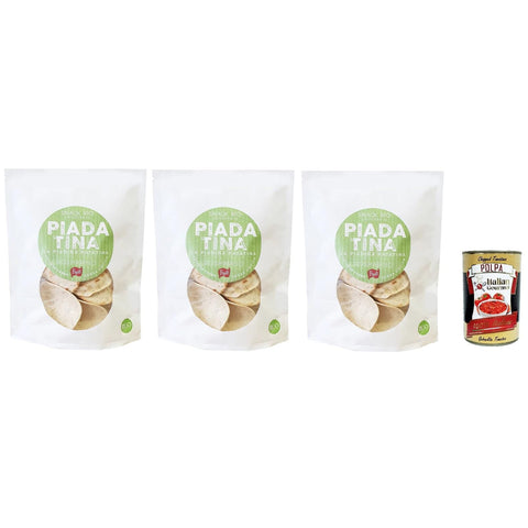 Figuli' Bio Rosmarin - Piadatina 3x 100g inkl. Italian Gourmet polpa 400g Original italienisch