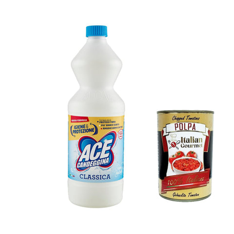 ACE Candeggina Classica Classic Bleach 3x1000ml Original italienisch Pflege