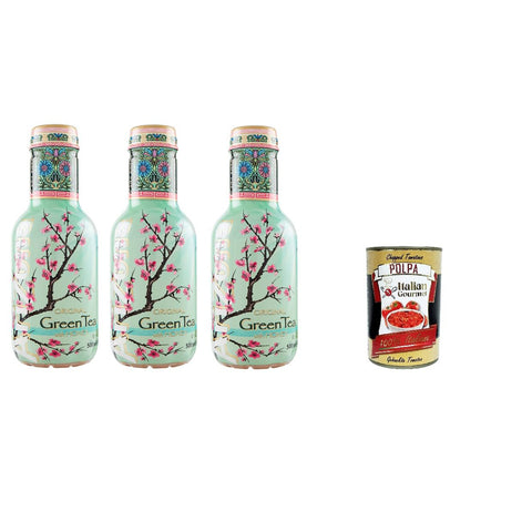 Arizona AriZona Original Green Tea with HoneyArizona Grüner Tee mit Honig 500 ml Eistee italienisch