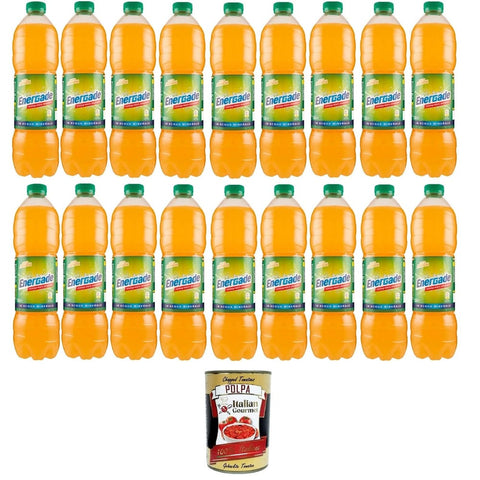 Energade Energy Drinks Energade Reintegratore di sali minerali gusto Arancia Mineralsalz Ergänzungsmittel mit Orangengeschmac 18x150 cl italienisch Original 8032804040014