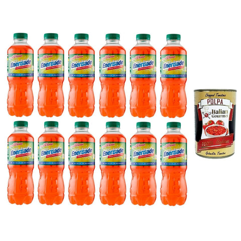 Energade Reintregatore di sali minerali Gusto Arancia Rossa Mineralsalz Ergänzungsmittel mit Blutorangengeschmack 12x50 cl italienisch Original