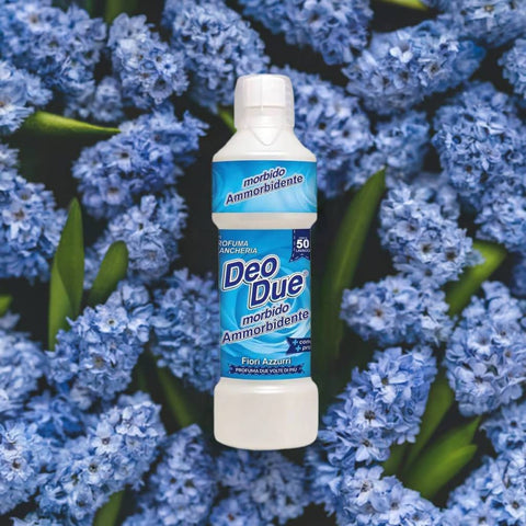 Deo Due Flüssiger Weichspüler Deo Due Ammorbidente Fiori Azzurri 1 Liter Weichspüler 3x italienisch Original