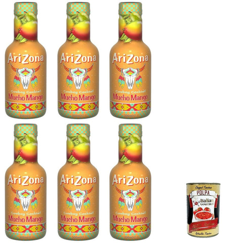 Arizona Mucho Mango, 500 ml Mangogetränk Fruchtsäfte italienisch Original