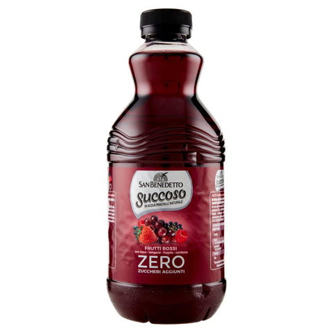 San Benedetto Succoso Rote Früchte zero PET ohne zucker Fruchtsaft saft 6x90cl Original italienisch Getränk