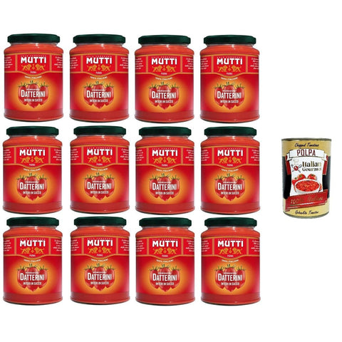 Mutti DATTERINI INTERI in succo DATTELN in Saft 350 GR Gemüse italienisch Original